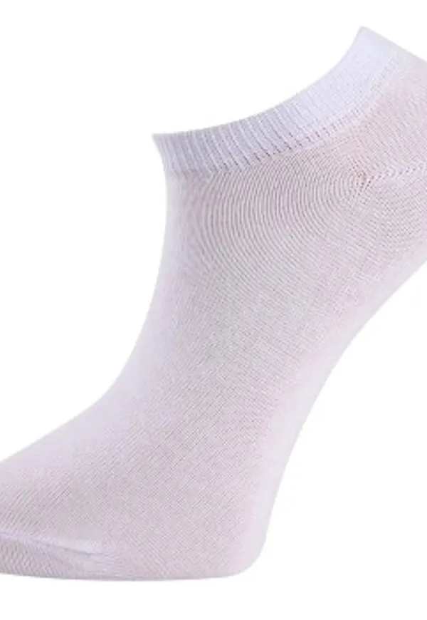 Trofe Bamboo Sneaker Socks Strumpor 2P Vit Strl 35/38 Dam