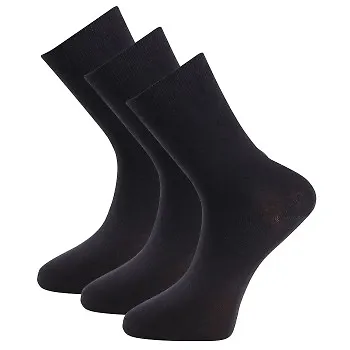 Trofe Cotton Socks Strumpor 6P Svart Strl 35/38 Dam