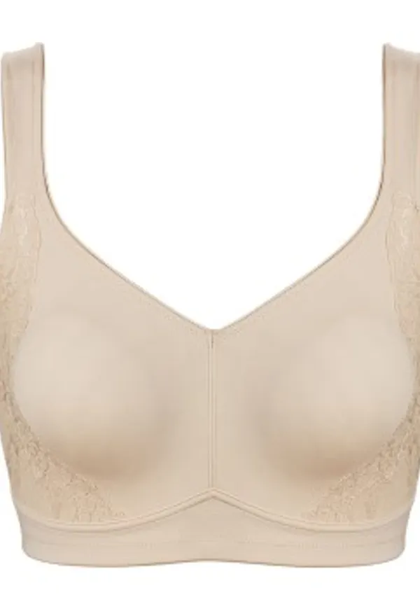 Trofe Louise Soft Bra BH Beige polyamid F 90 Dam
