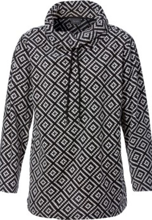 Trofe Polar Fleece Top Svart polyester XX-Large Dam