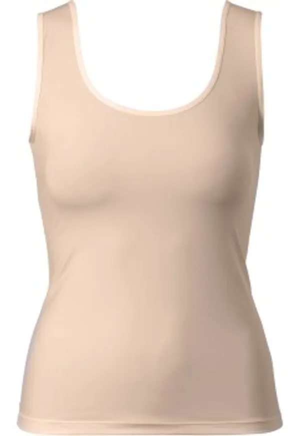 Trofe Tank Top Beige polyamid Small Dam