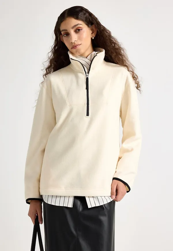 Tröja i fleece