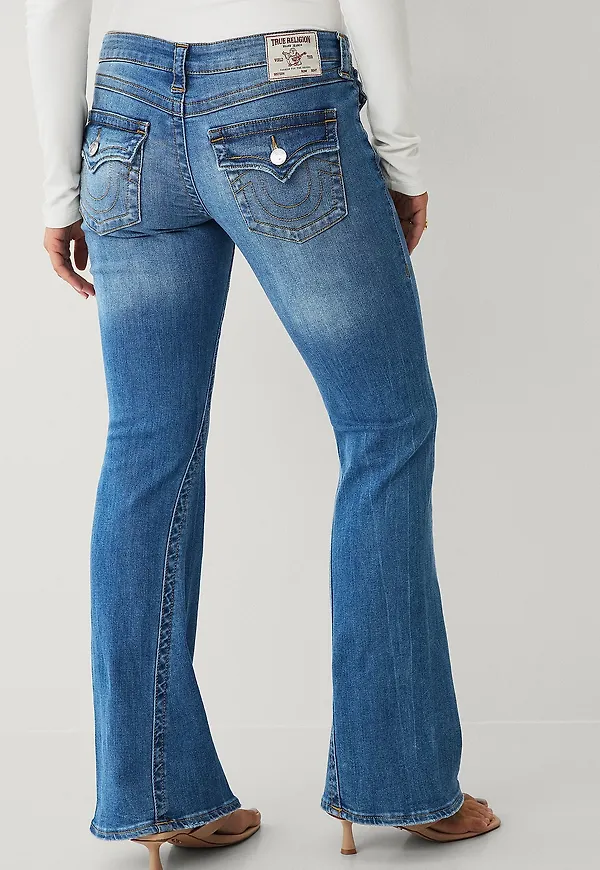 True Religion - Jeans Joey LR Flare Flap - Blå
