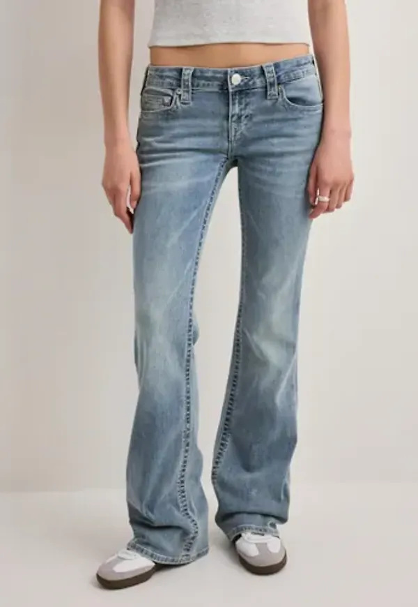 True Religion - Blå - Becca Low Rise Bootcut_