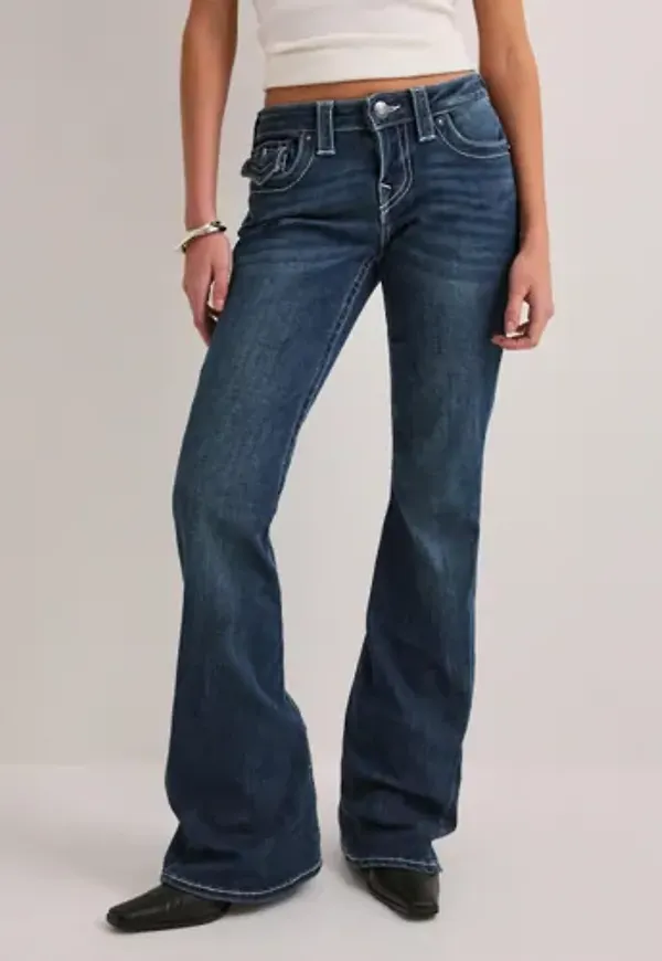 True Religion - Blå - Joey Lr Flare Flap