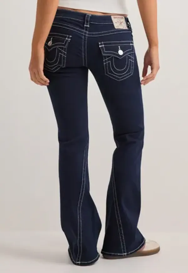 True Religion - Blå - Joey Lr Flare Flap