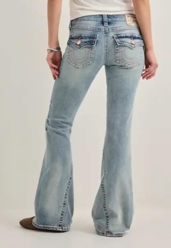 True Religion - Blå - Joey Lr Flare Flap