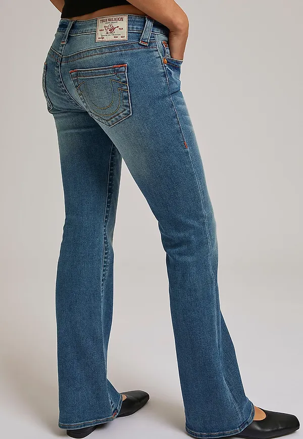 True Religion - Jeans Becca LR Bootcut_ - Blå