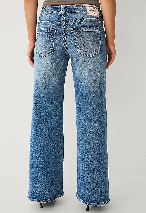 True Religion - Jeans Bobbi Baggy Jean - Blå