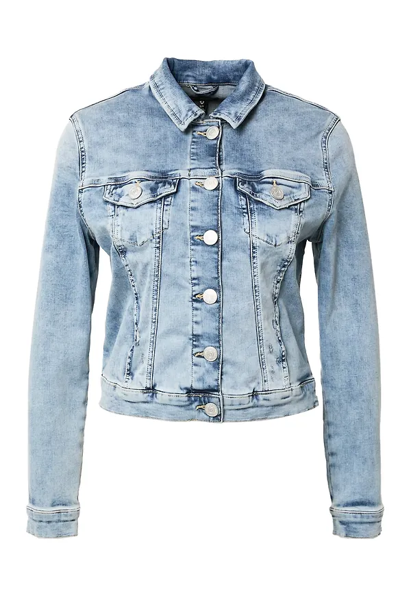 True Religion Övergångsjacka blå denim