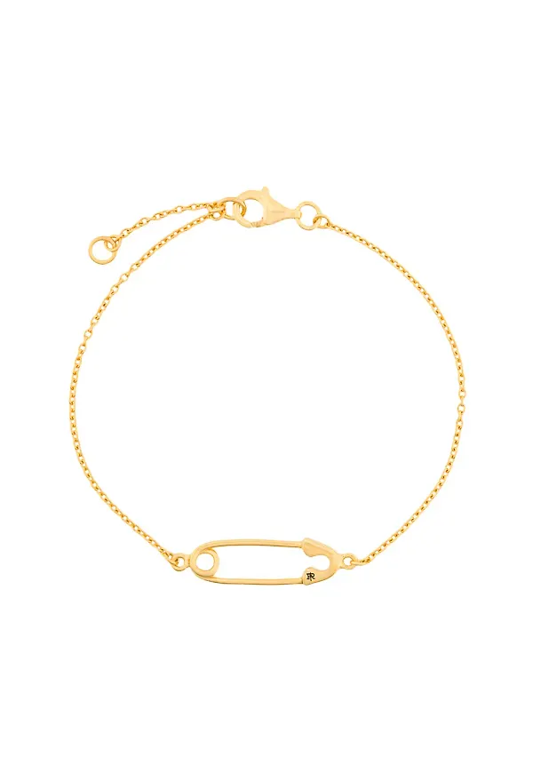 True Rocks Safety Pin bracelet - Metallic