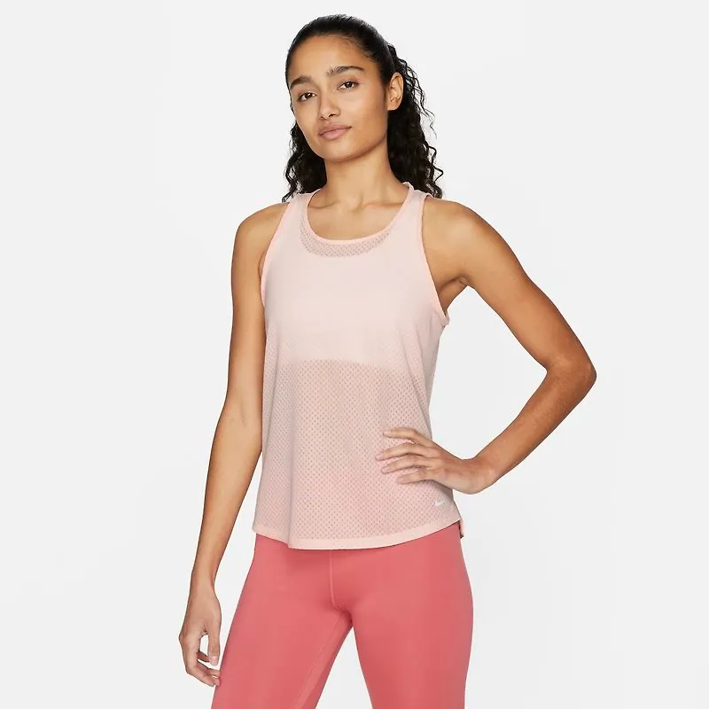 Träningslinne Nike Dri-FIT One Breathe för kvinnor - Rosa