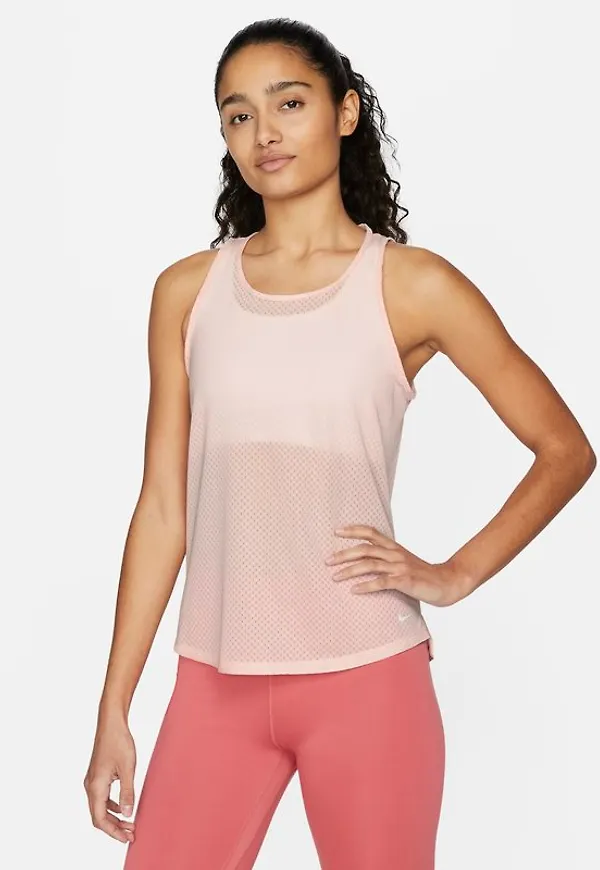Träningslinne Nike Dri-FIT One Breathe för kvinnor - Rosa