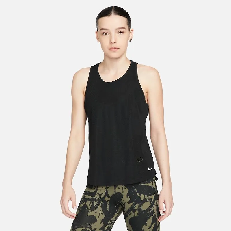 Träningslinne Nike Dri-FIT One Breathe för kvinnor - Svart