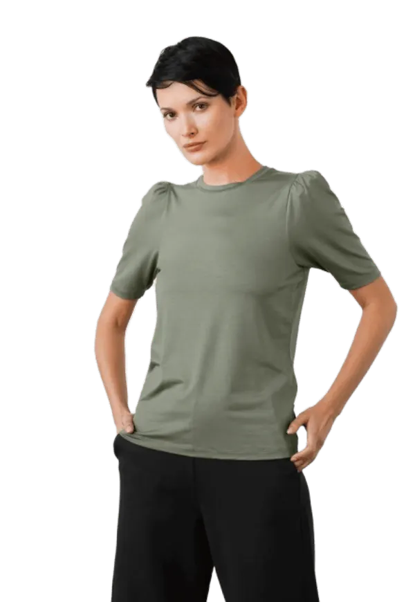 Tu Puff Top - Sage