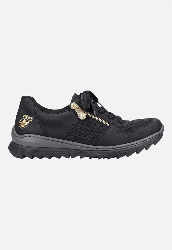 Tuffa sneakers med dragkedja