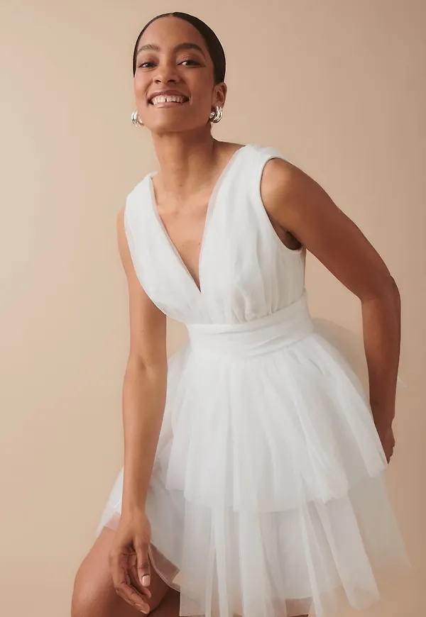 Tulle mini dress