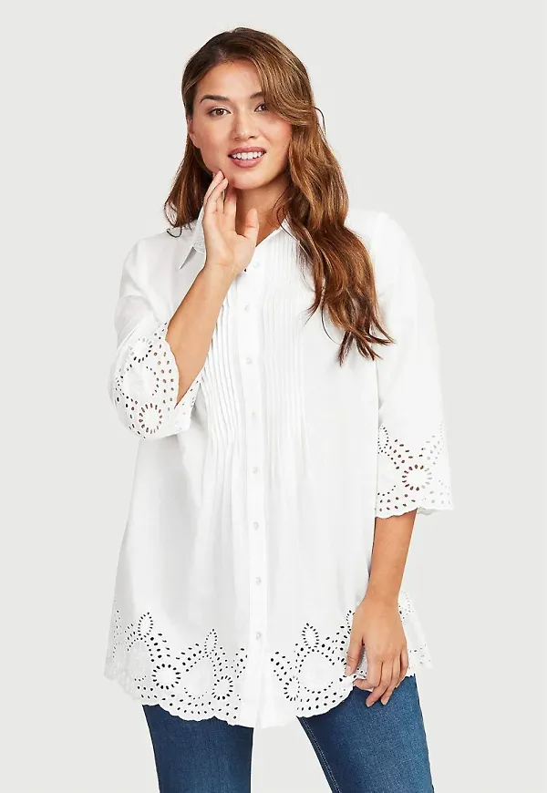 Tunika med broderi
