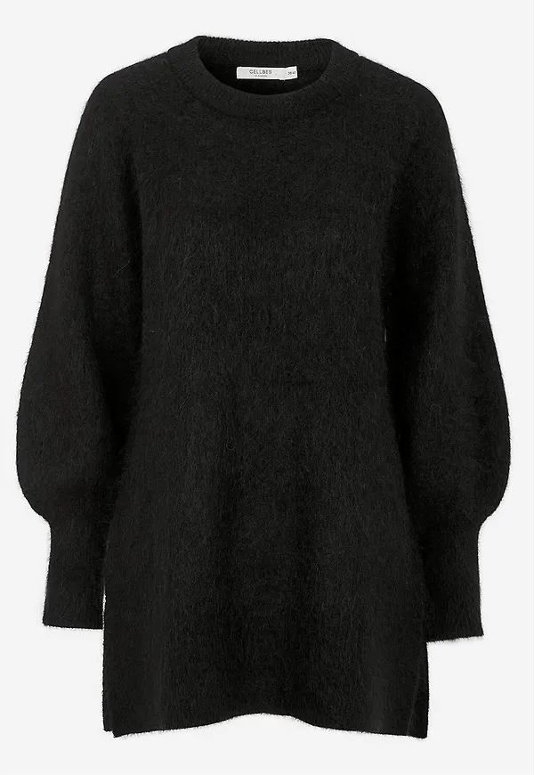 Tunika Premium i mohair- och ullblandning