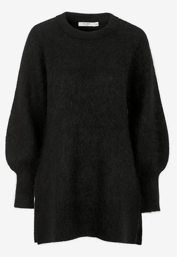 Tunika Premium i mohair- och ullblandning