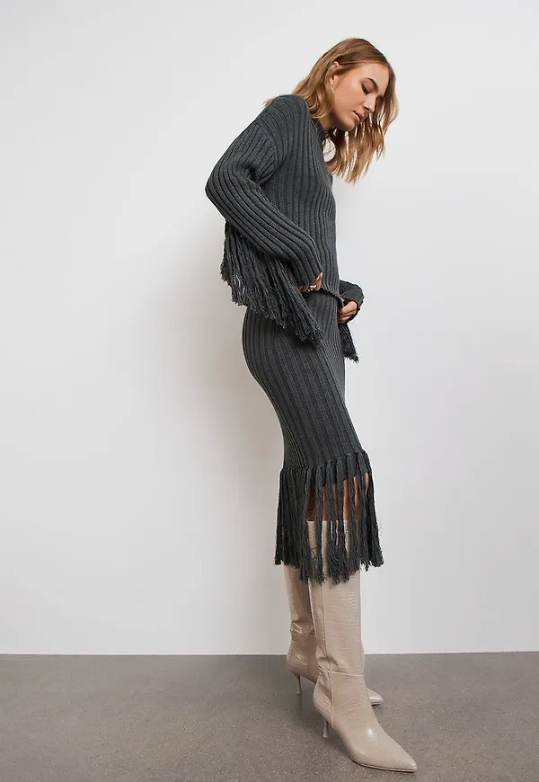 Tuva knitted skirt