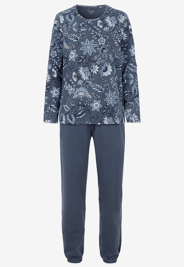 Tvådelad trikåpyjamas