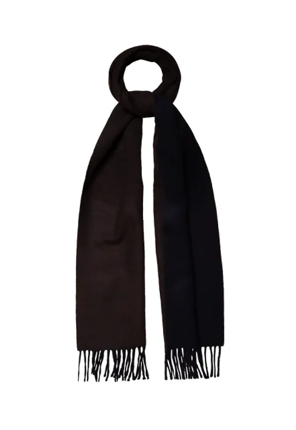 Tvåsidig Ullscarf