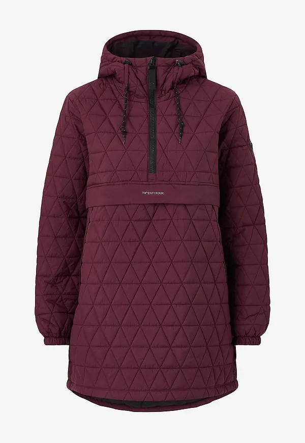 Twentyfour - Anorak Mode Quilted - Röd