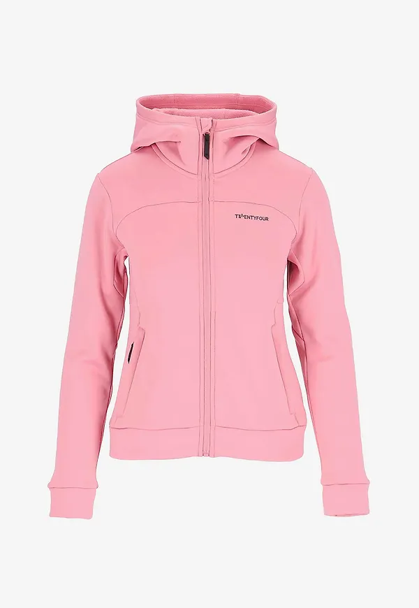 Twentyfour - Huvtröja Venture Air Hoodie W - Rosa