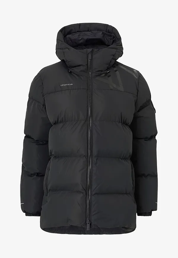 Twentyfour - Pufferjacka Aurora Arctic - Svart