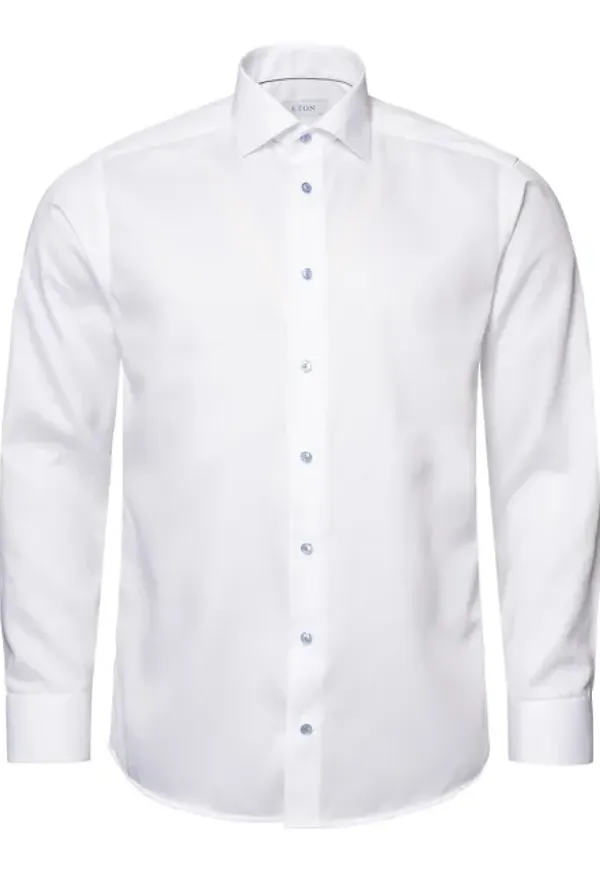 Twill-skjorta Contemporary Fit