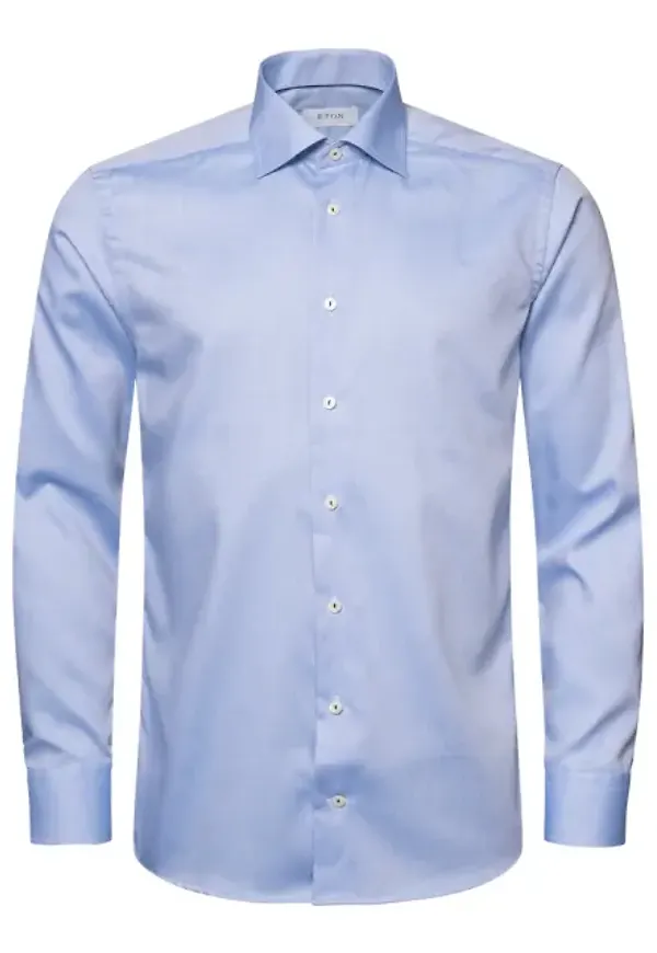 Twill-skjorta Slim Fit