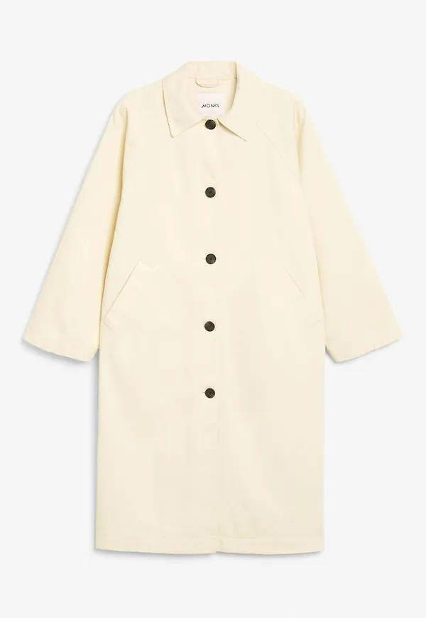 Twill coat - Yellow