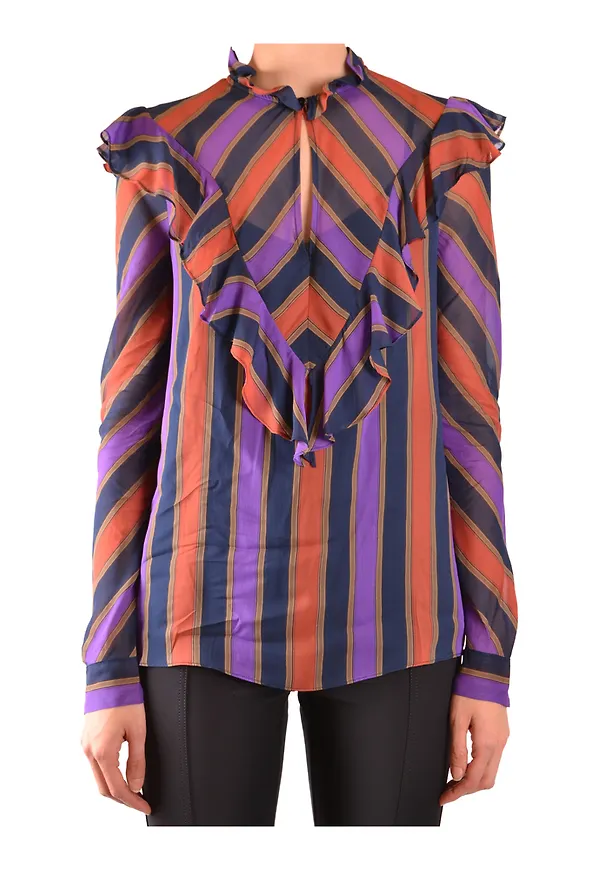 Twinset - Skjortor - Lila - Dam - Storlek: S,M