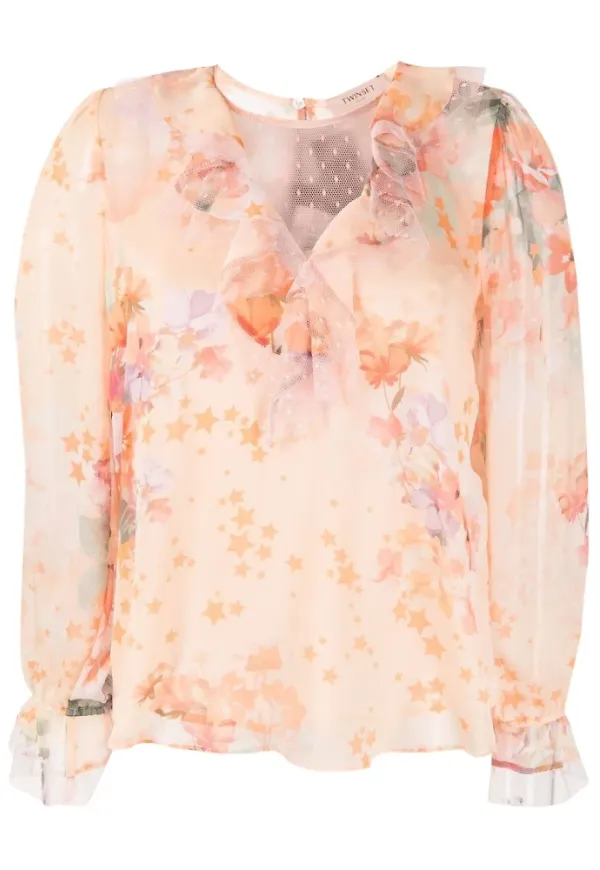Twinset Blous & skjorta Orange, Dam
