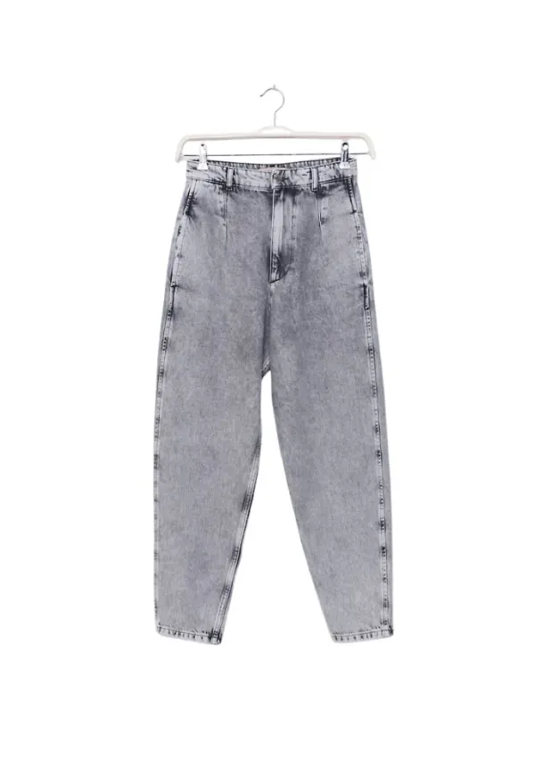 Twinset Loose-fit Jeans Grå, Dam