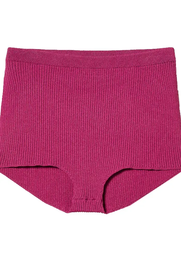 TWINSET stickade shorts - Röd
