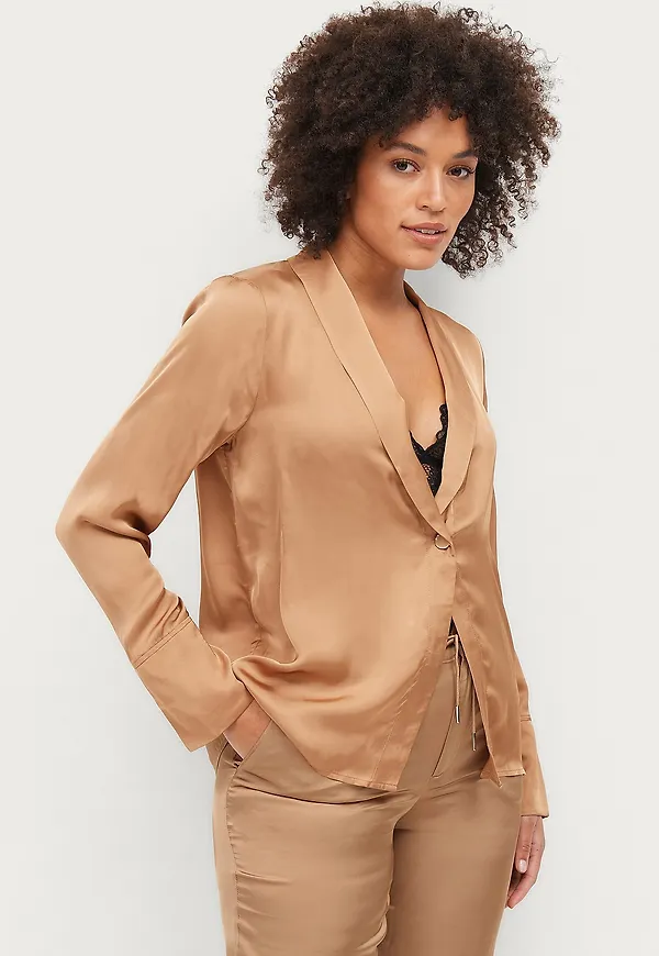 Twist & Tango - Blus Kandra Blouse - Brons