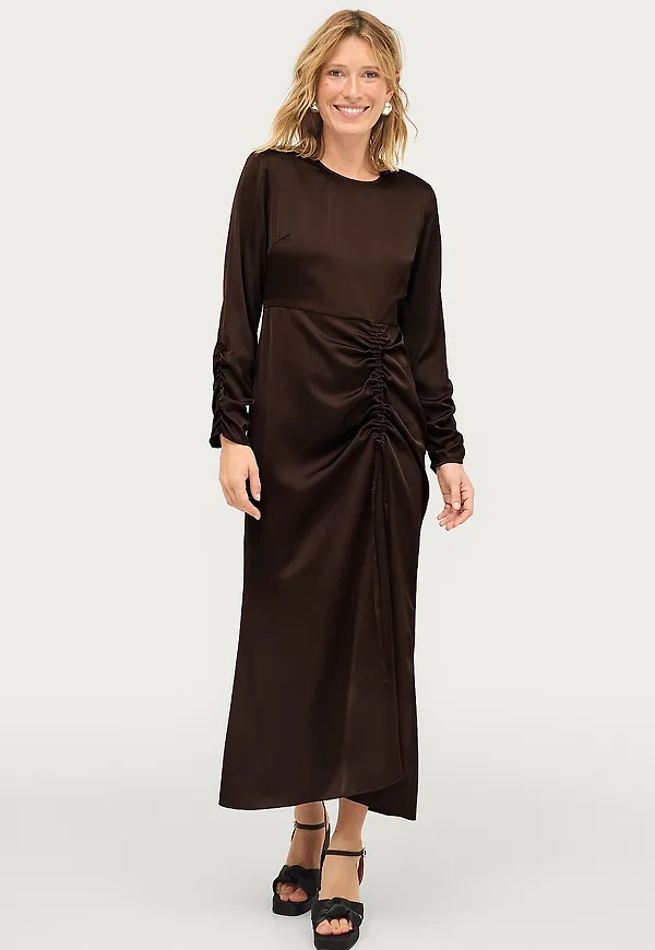 Twist & Tango - Maxiklänning Malene Dress - Brun