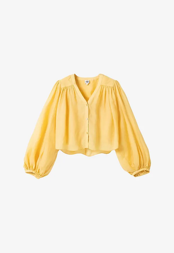 Twist & Tango - Blus Leja Blouse - Gul