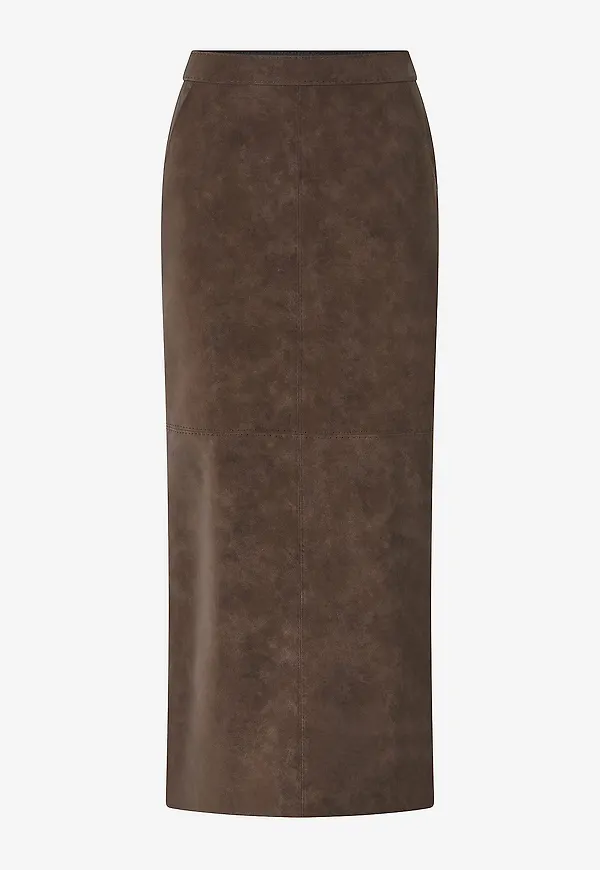 Twist & Tango - Kjol Yara Faux Suede - Brun