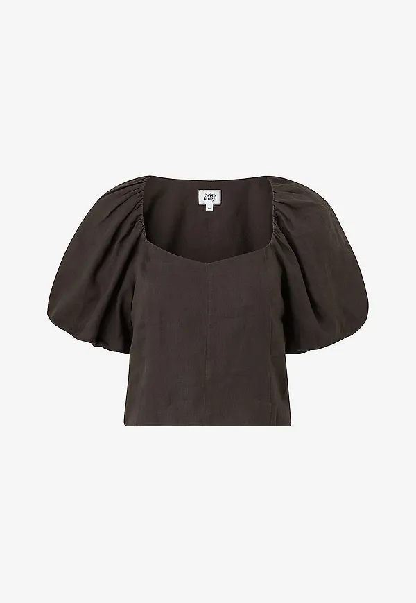 Twist & Tango - Linneblus Audrina Linen - Brun