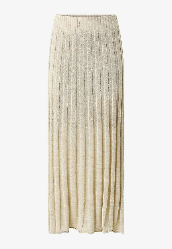 Twist & Tango - Maxikjol Devyn Linen-blend - Beige