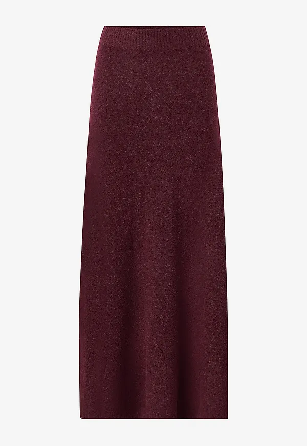 Twist & Tango - Maxikjol Israa Knitted Skirt - Röd