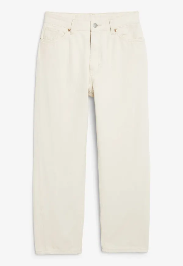 Twisted seam jeans - White