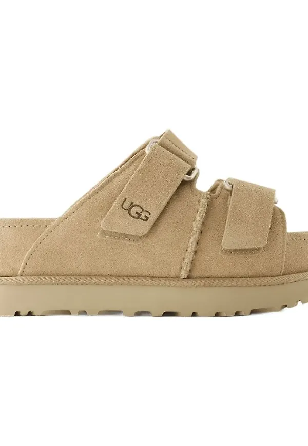 Ugg, Skor, Dam, 39 EU, Läder, Goldenstar Hi Slide Mules - Läder