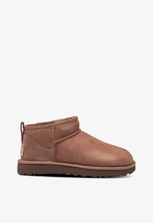 UGG - Boots W Classic Ultra Mini - Grå