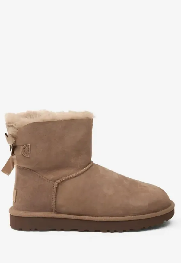 UGG - Brun - W Mini Bailey Bow II