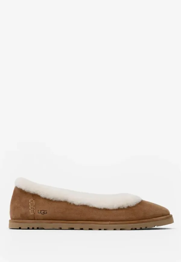 UGG - Brun - W Zora Ballet Flat