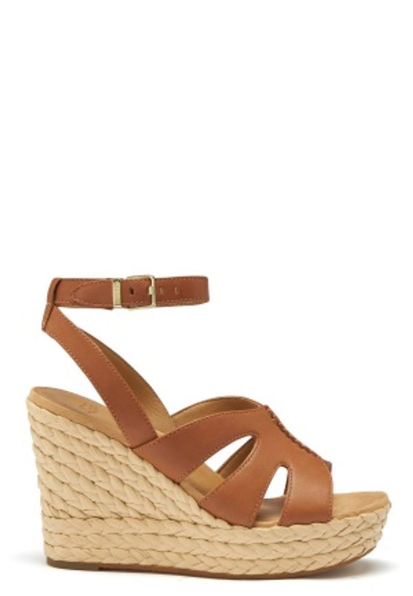 UGG Careena Wedge CHESTNUT LEATHER 36